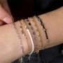 Here's how to combine these stainless steel bracelets and earrings