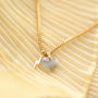 Design trendy necklaces with natural stone charms
