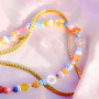 Summer inspiration with shell and polymer beads