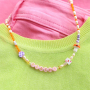 Design unique necklaces and sneaker cords with acrylic letter beads