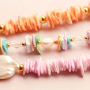 Create unique jewellery with our new shell beads