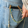 Make beautiful necklaces, bracelets, and phone cords with trendy cord