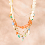 Colourful jewellery inspiration with glass beads