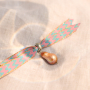 Tips for designing sunglass cords and anklets with ribbon text