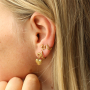 How to present stainless steel earrings