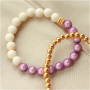 Create colourful bracelets with our new miracle beads