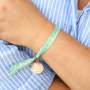 Tips for designing sunglass cords and anklets with ribbon text