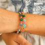 Colourful jewellery inspiration with natural stone beads