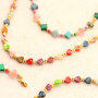 Colourful jewellery inspiration with natural stone beads