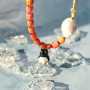 How to combine colourful glass beads