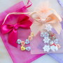 Create unique gifts with organza bags and elegant ornaments