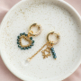 Create unique earrings and necklaces with top facet beads