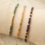 Create stunning jewellery with top faceted beads