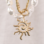 Inspiration with steel charms