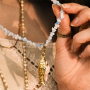 Get inspired by faceted beads 