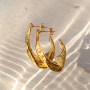 Mix and match with stainless steel earrings