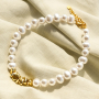 Inspiration with imitation freshwater pearls 