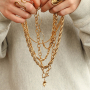 Inspiration with stainless steel belcher chain