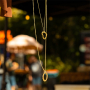 Inspiration with stainless steel earrings and charms 