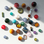 Round glass bead inspiration 