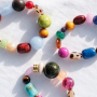Jewellery making with acrylic beads 