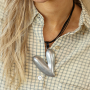 Inspiration time with leather cords 