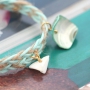 Create surprisingly jewellery with 5mm flat braided cord and woven waxed cord!!