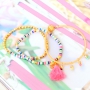 Summer jewellery made of katsuki beads