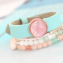 These summer Cuoio bracelets and beads are totally hot!