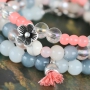 With our new collection of opal glass beads you can make unique jewellery in trendy colours