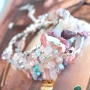 Must-have arm-candy with chips stone beads to create yourself