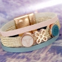 Wow!! Create these stylish Designer Quality metal bracelets with Designer Quality metal net cord 