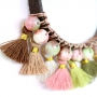 Boho Look jewellery with trendy beads and the latest fallcollection Ibiza Style tassels