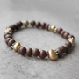 This jewellery is made with our new winter colours wooden beads for a new look!