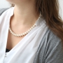 For sophisticated jewellery with a fashionable look you use our top quality glass pearls