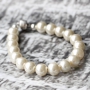 For sophisticated jewellery with a fashionable look you use our top quality glass pearls