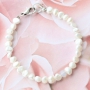 These freshwater pearl bracelets and necklaces are so feminine