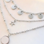 Minimalist jewellery with stainless steel jewellery findings and charms #trendalert