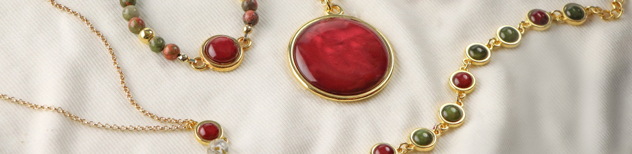 Cuoio Polaris cabochons 20mm 