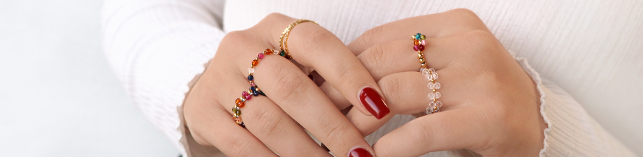 Natural stone beads 2mm