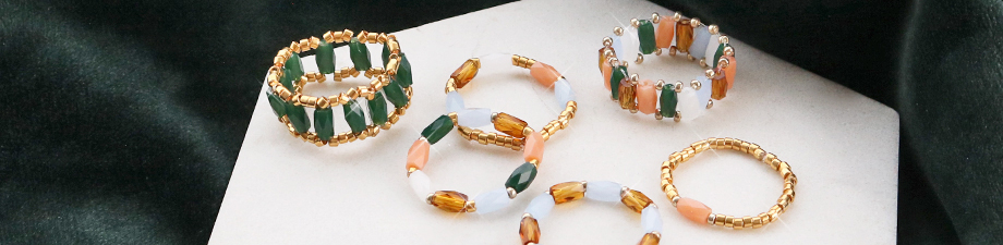 Top faceted tube beads Top faceted tube beads