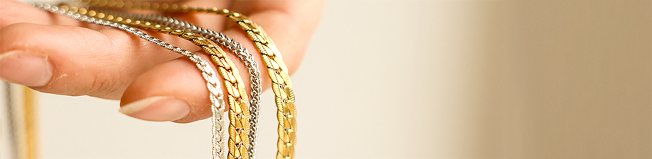 New series of ready-made stainless steel jewellery