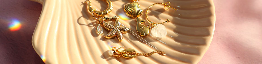 Just in! Must-have stainless steel sealife charms