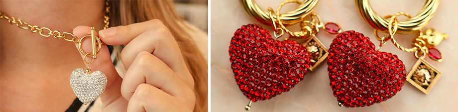 New beautiful Bohemian glitter beads and charms