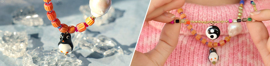 New collection of beautiful glass beads New collection of beautiful glass beads