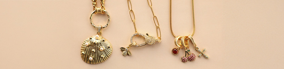 Just arrived! Brass TQ metal charms and locks