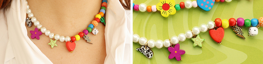 New collection of wooden beads