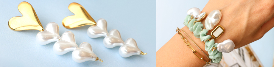 New series of imitation freshwater pearls