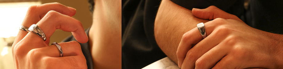 New series of stainless steel rings for men New series of stainless steel rings for men