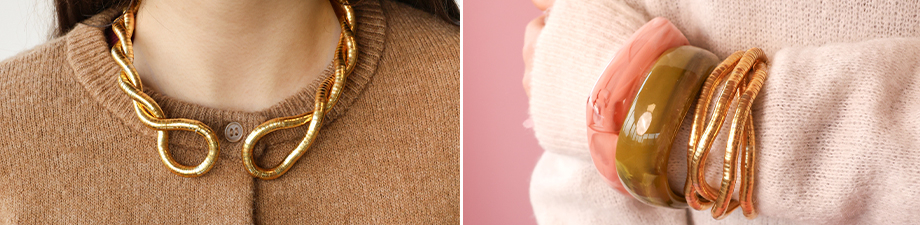 New flexible snake necklaces New flexible snake necklaces